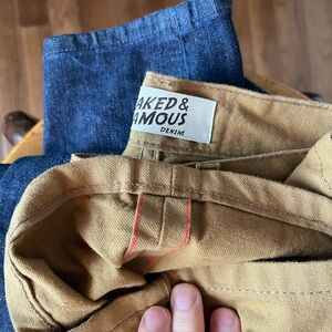 Naked & Famous Denim Duck Canvas Pants.